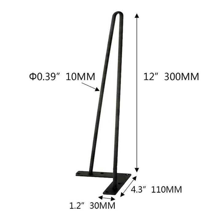 Corrigan Studio® Lockard Metal Table Leg & Reviews Wayfair